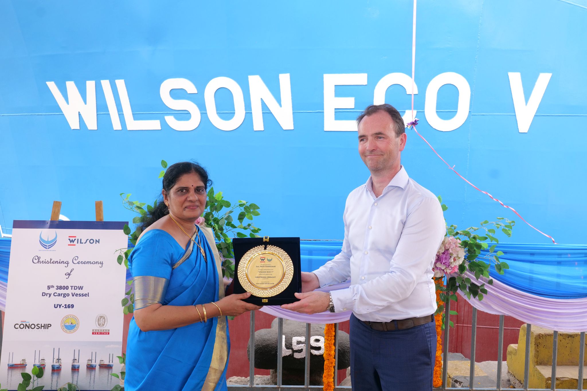 Wilson Eco V Delivered by Udupi Cochin Shipyard