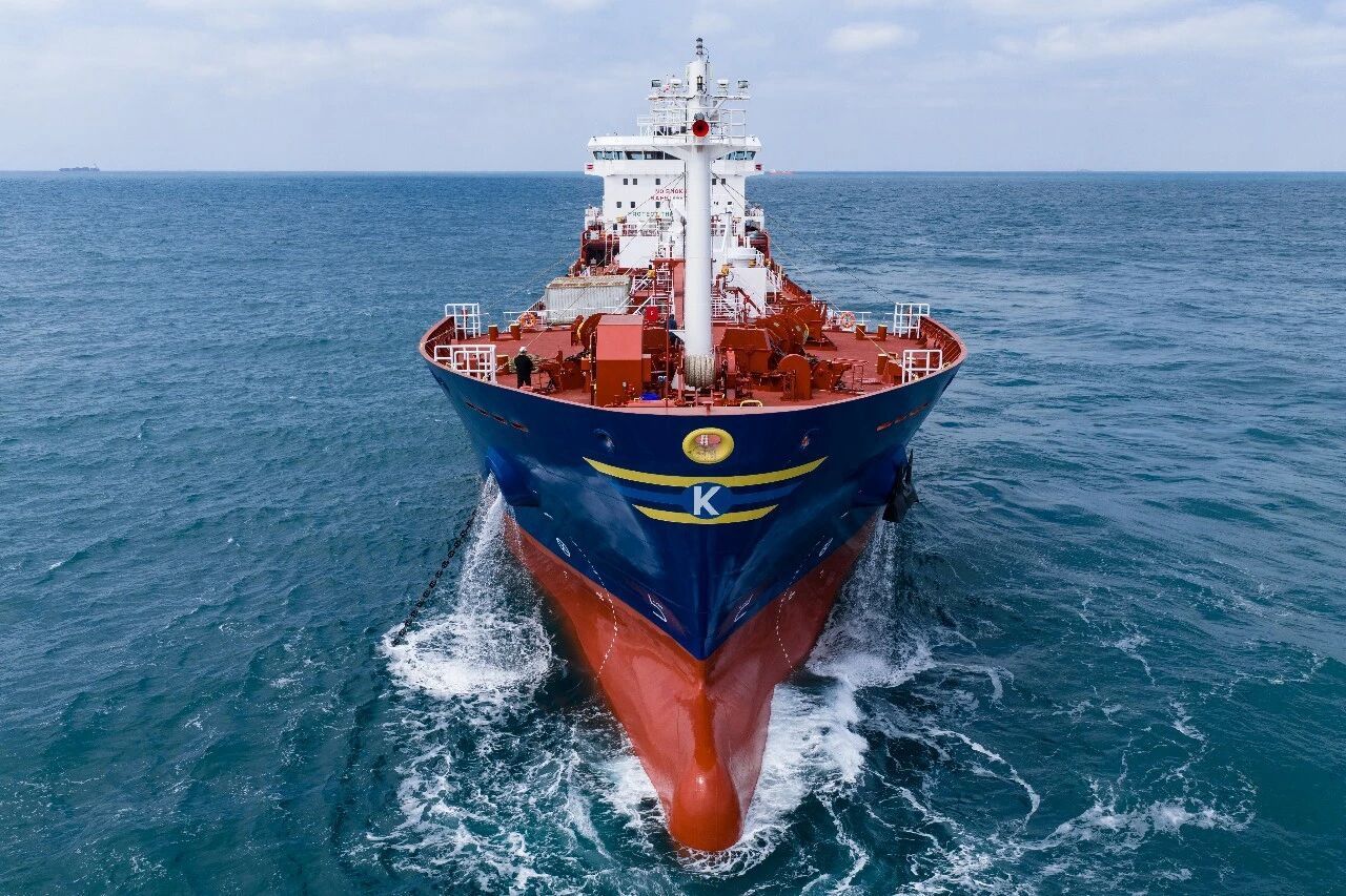 Wuchang Delivers 5th 18,500 DWT Tanker to Athenian Sea Carriers
