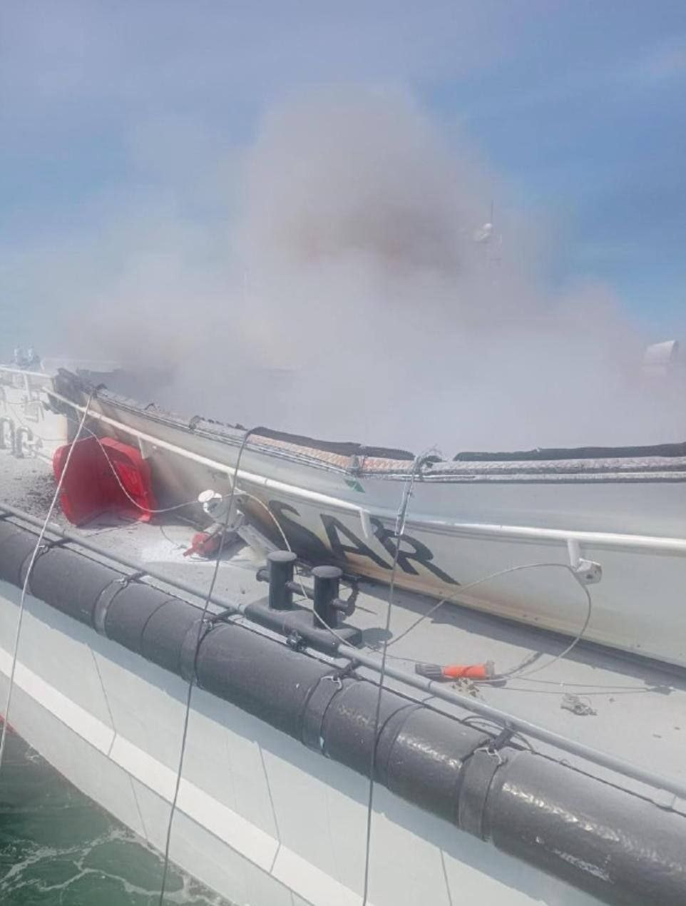 Two Ukrainian Rescue Vessels Attacked in Sea Passage