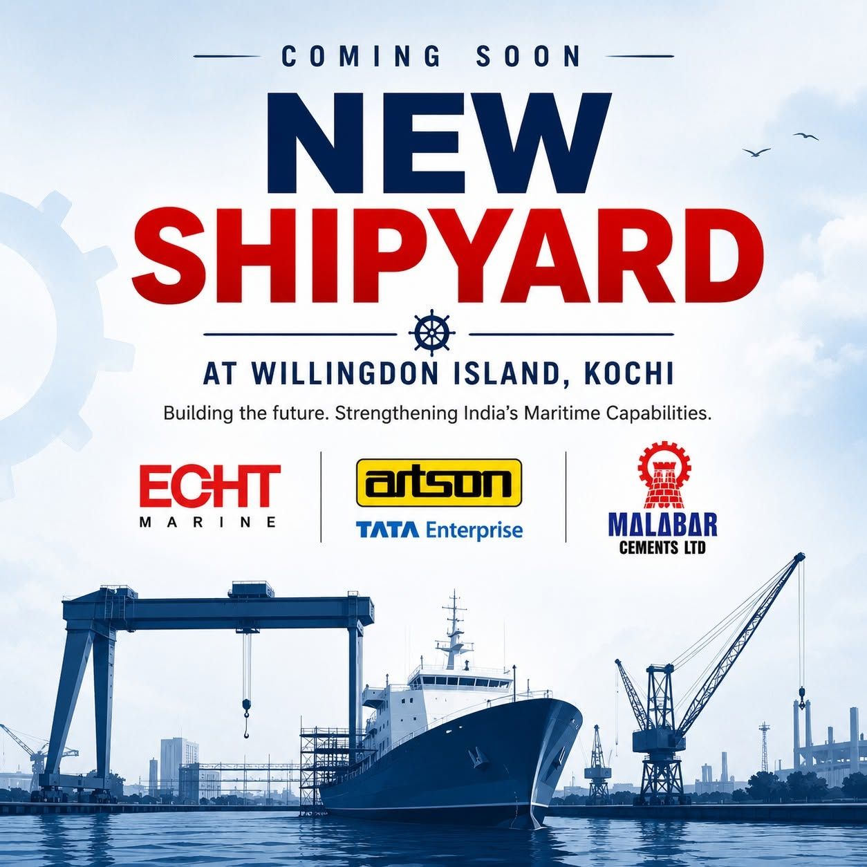 New Shipyard Planned at Kochi's Willingdon Island