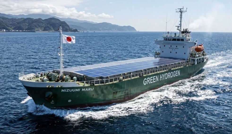 Japan Launches First Commercial Green Hydrogen Ship