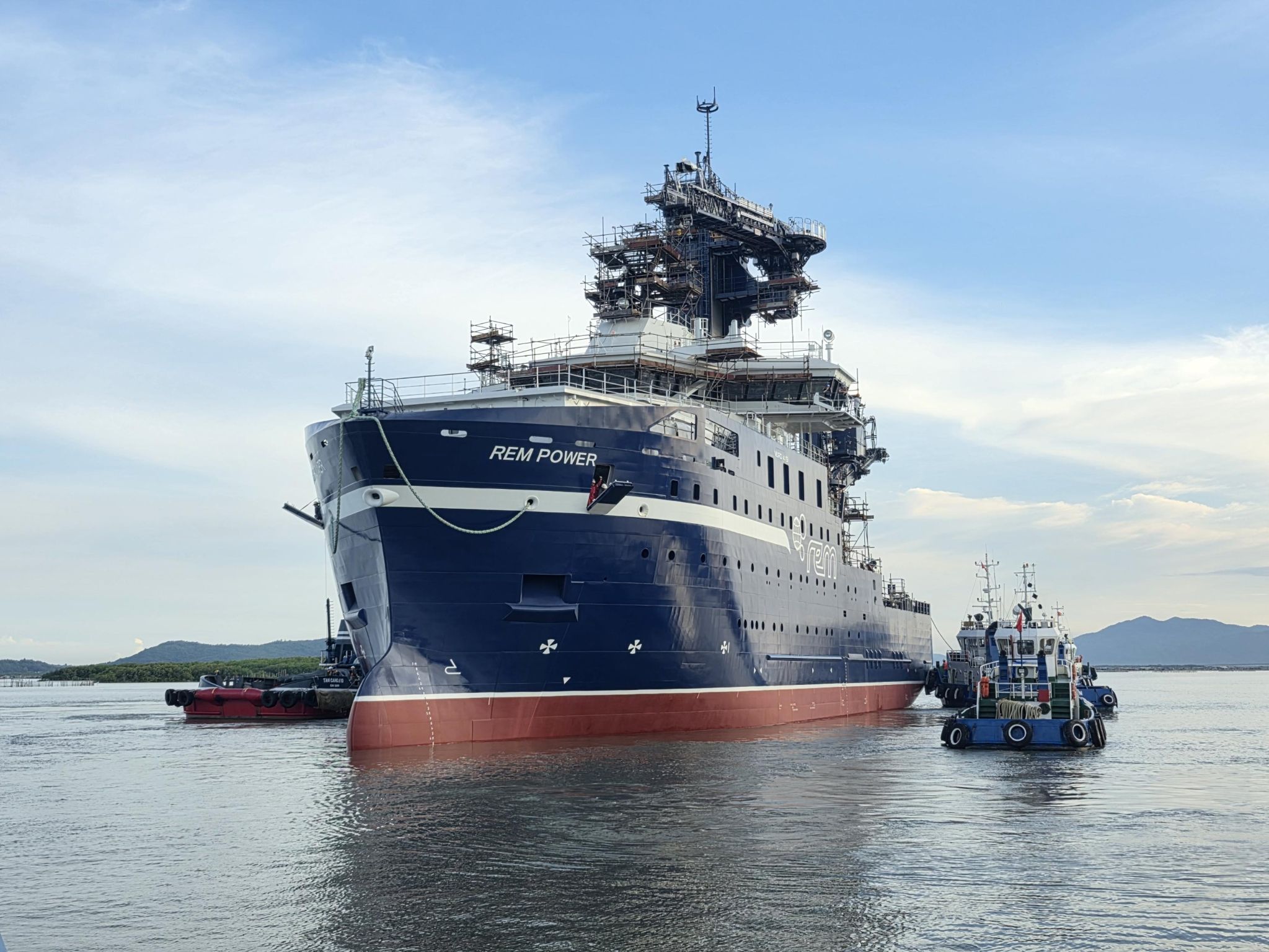 Vard Vung Tau Launches NB 983 for Rem Offshore