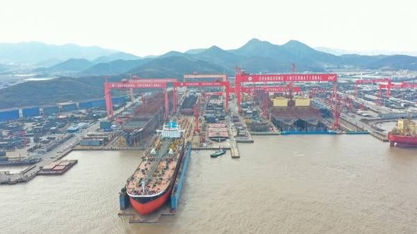 Zhoushan Ship Exports Nearly Double in Early 2026