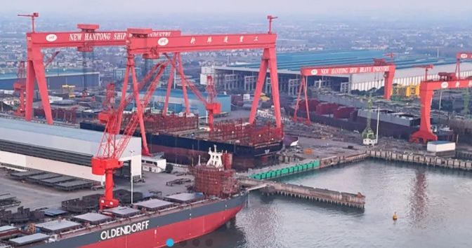 Enesel Group Orders Eight Bulk Carriers from Chinese Shipyards