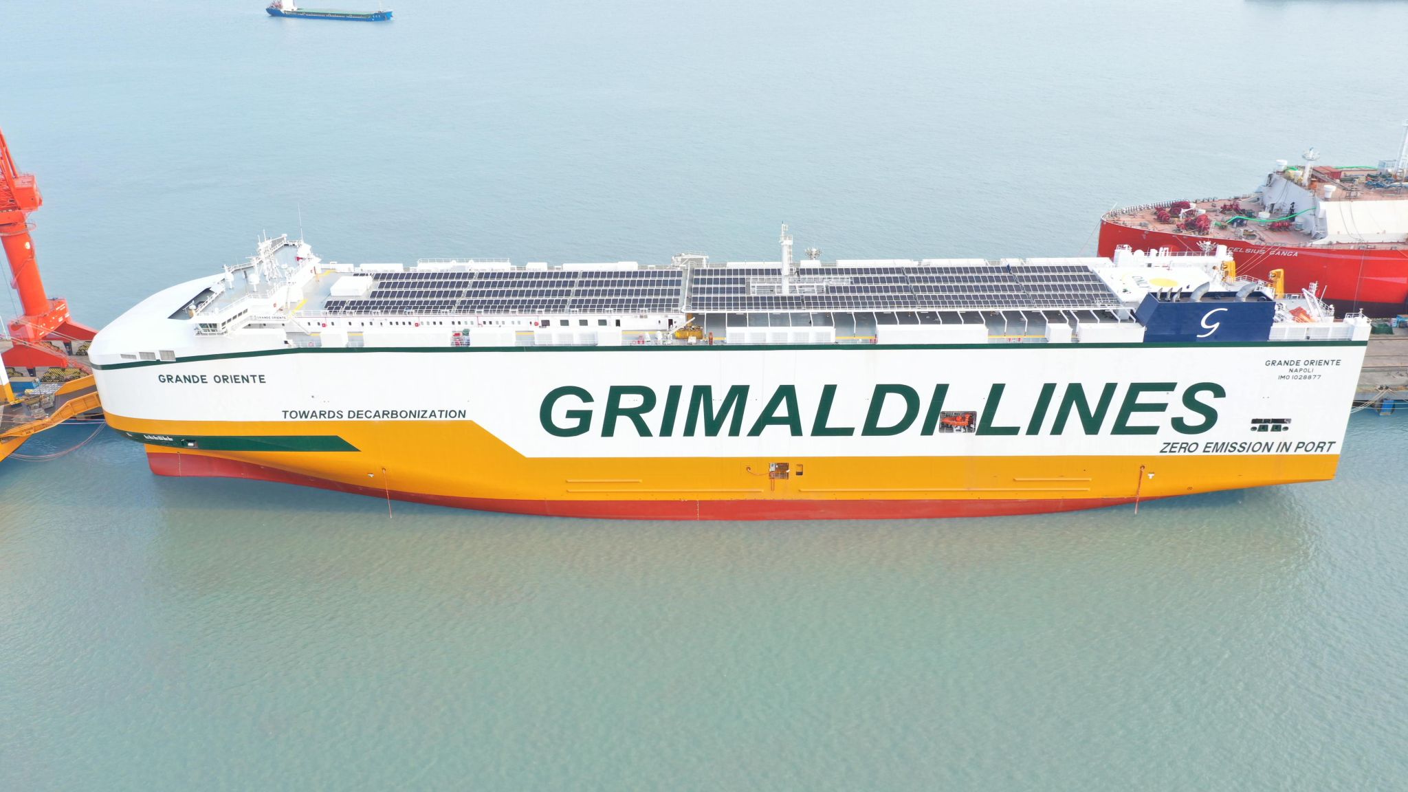 Grimaldi Group Receives Ammonia-Ready PCTC Grande Oriente