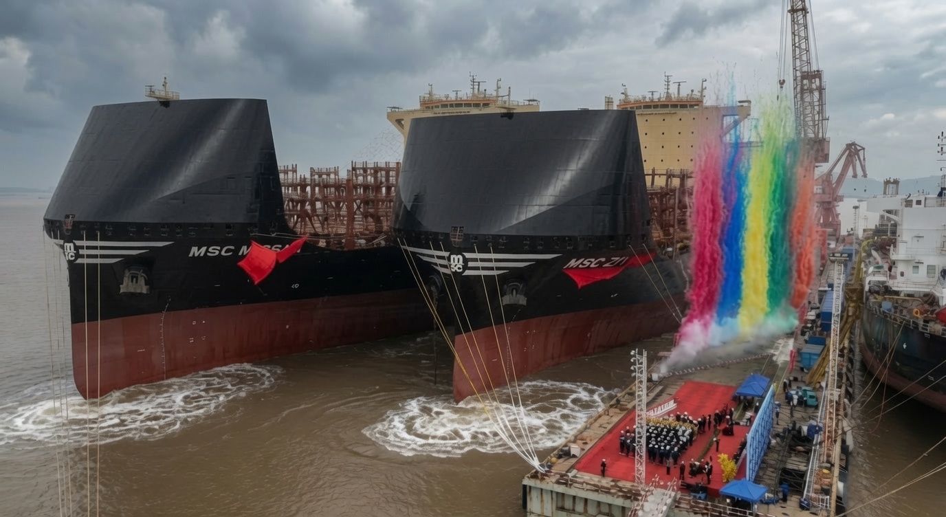 MSC Orders More LNG Dual-Fuel Mega Containerships in China