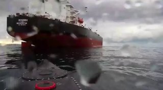 Ukrainian Drone Boats Attack Tanker Bourda in Black Sea