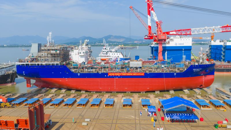 Hong Lam Marine Launches Bunkering Vessel PRIORITY