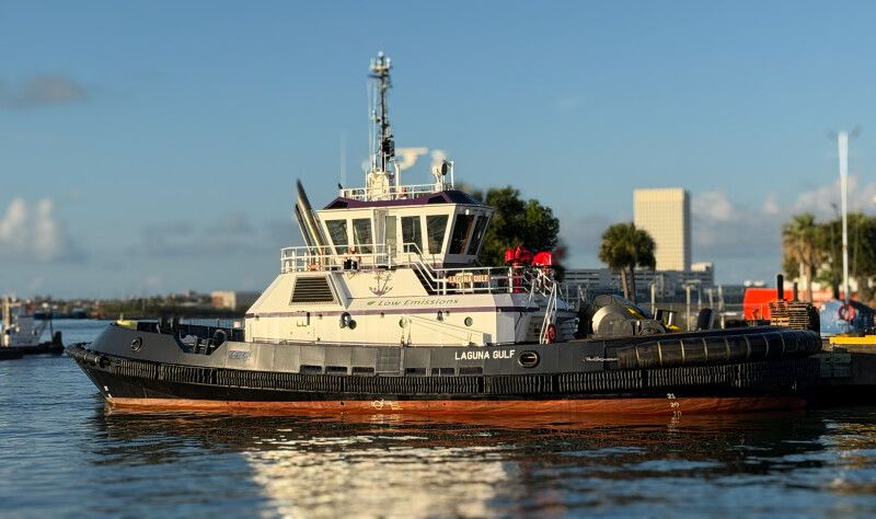 First of 13-Tug Series Delivered to Gulf LNG Services