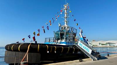Wilson Sons Launches Third New-Series Tugboat WS Ariel
