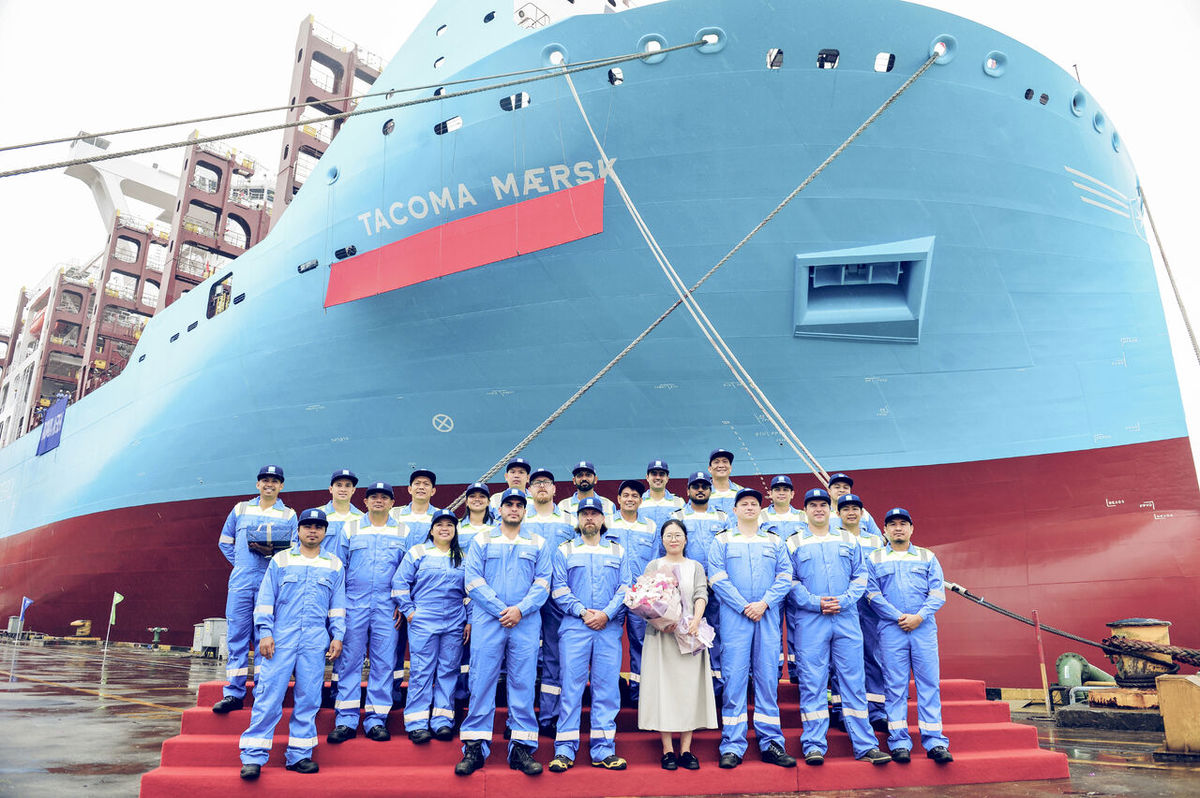 Maersk Takes Delivery of Fourth Methanol-Capable Newbuild