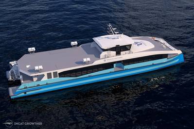 Construction Starts on Third-Gen Incat Crowther Ferry for Majestic
