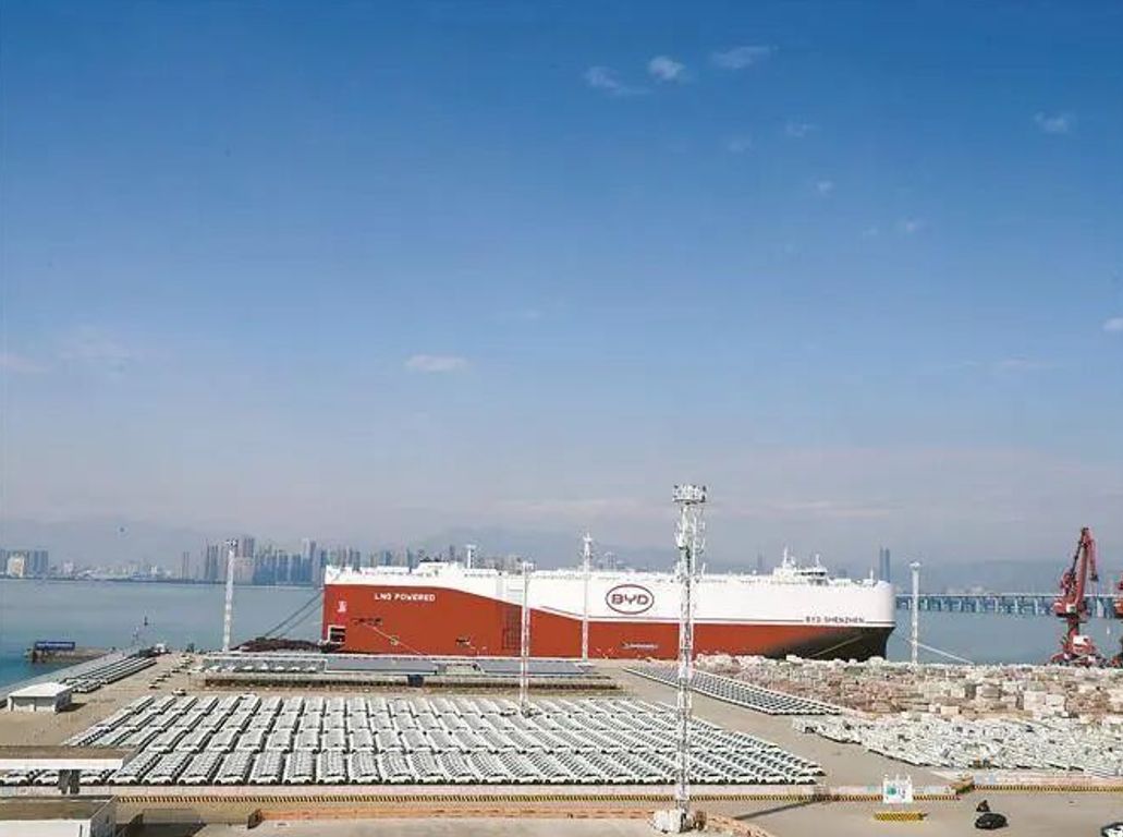 BYD Orders Ten More PCTC Vessels From China Merchants Industry