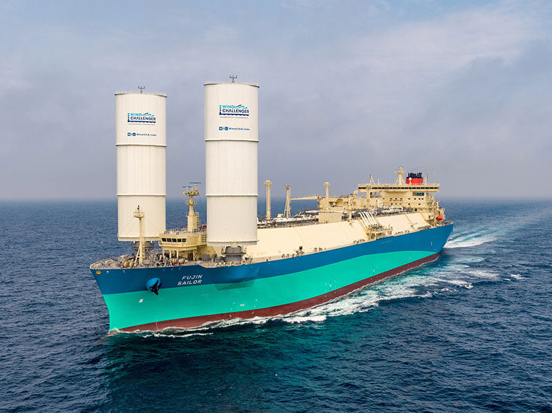 First Wind-Assisted LNG Carrier Named Ahead of Chevron Delivery