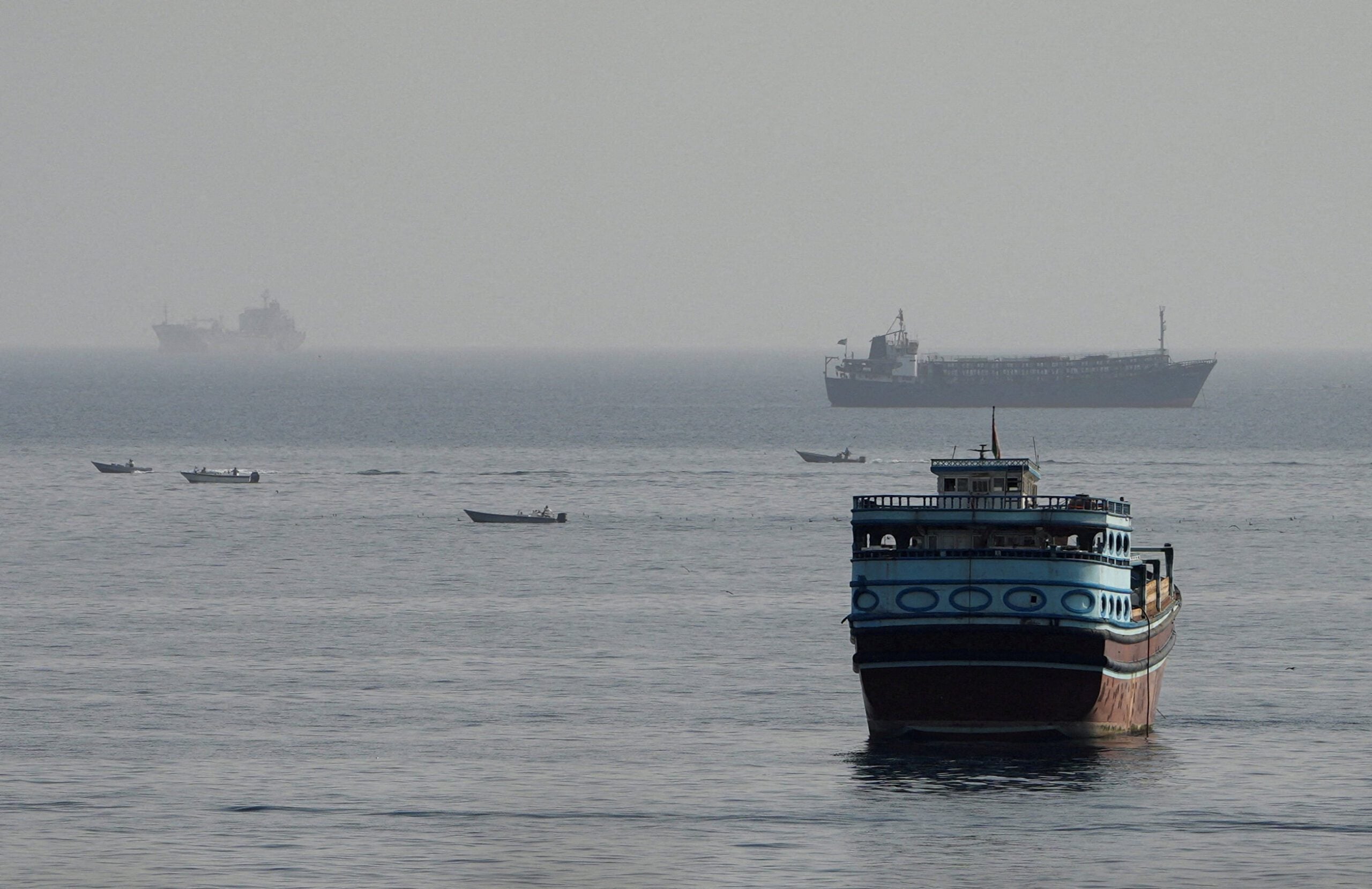 Iranian Attack Strikes U.S.-Contracted Ship Near Hormuz