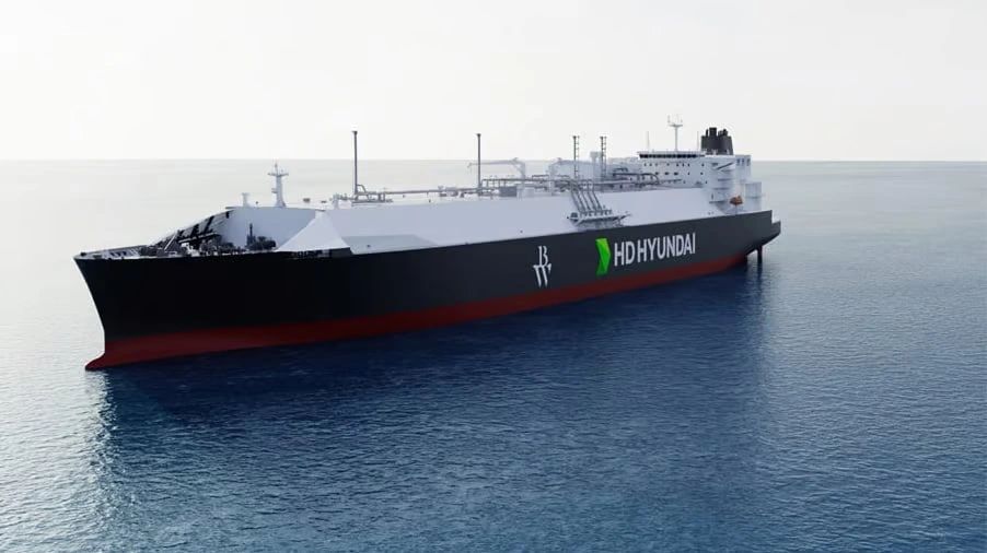 BW LNG Orders First Three-Tank LNG Carriers from HD Hyundai