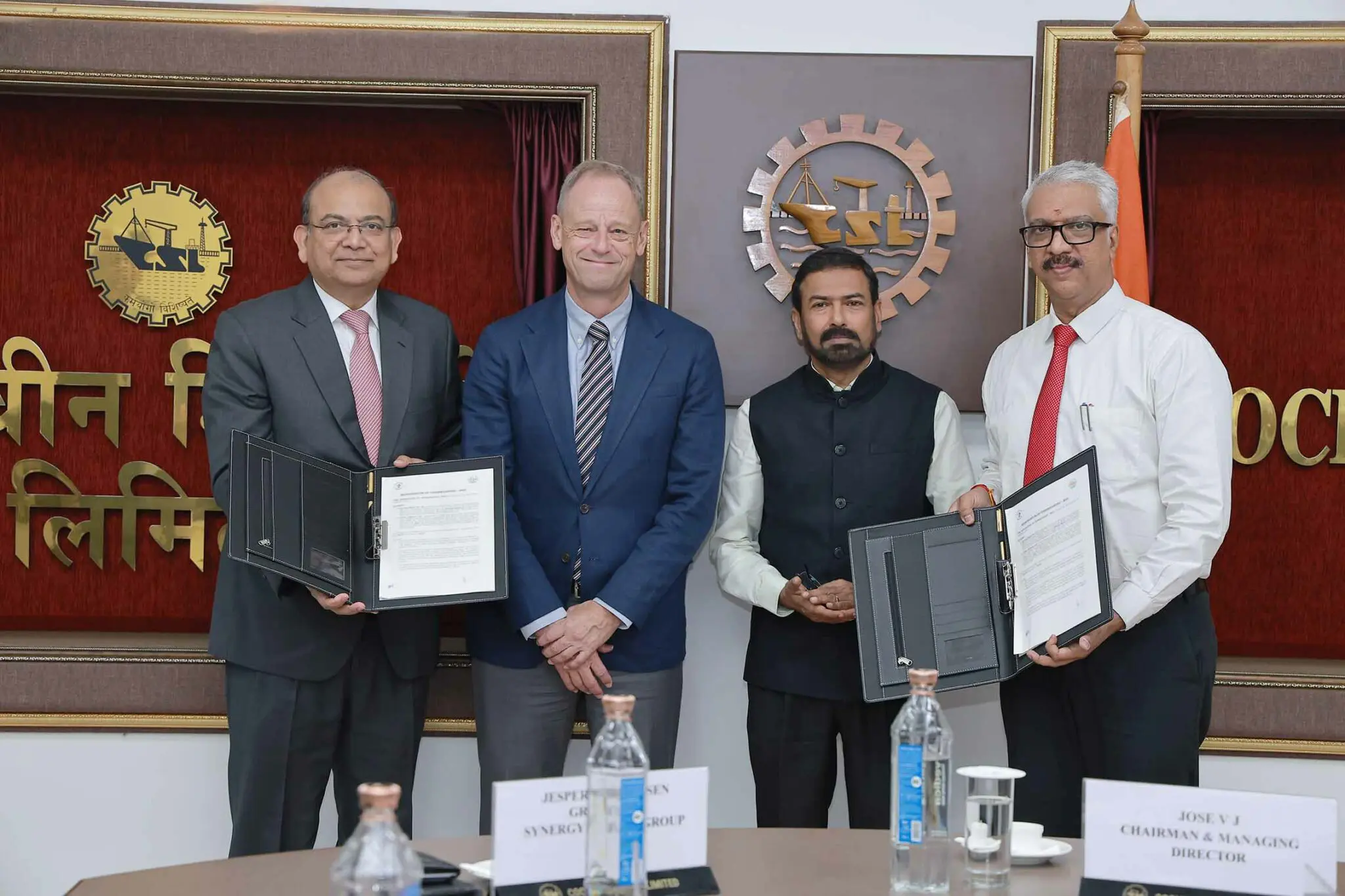 Synergy Marine and Cochin Shipyard Sign Shipbuilding MoU