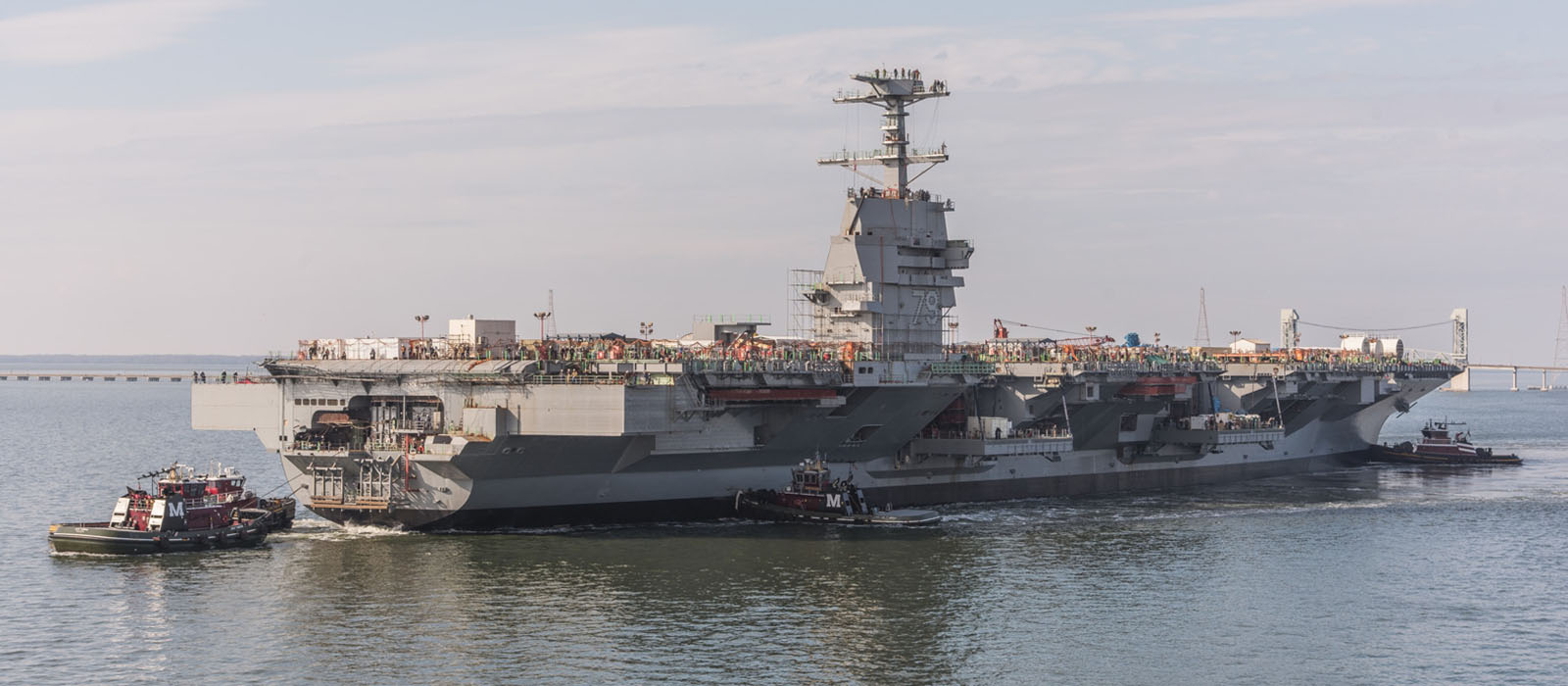 Navy Grants Preliminary Acceptance of Carrier USS John F. Kennedy