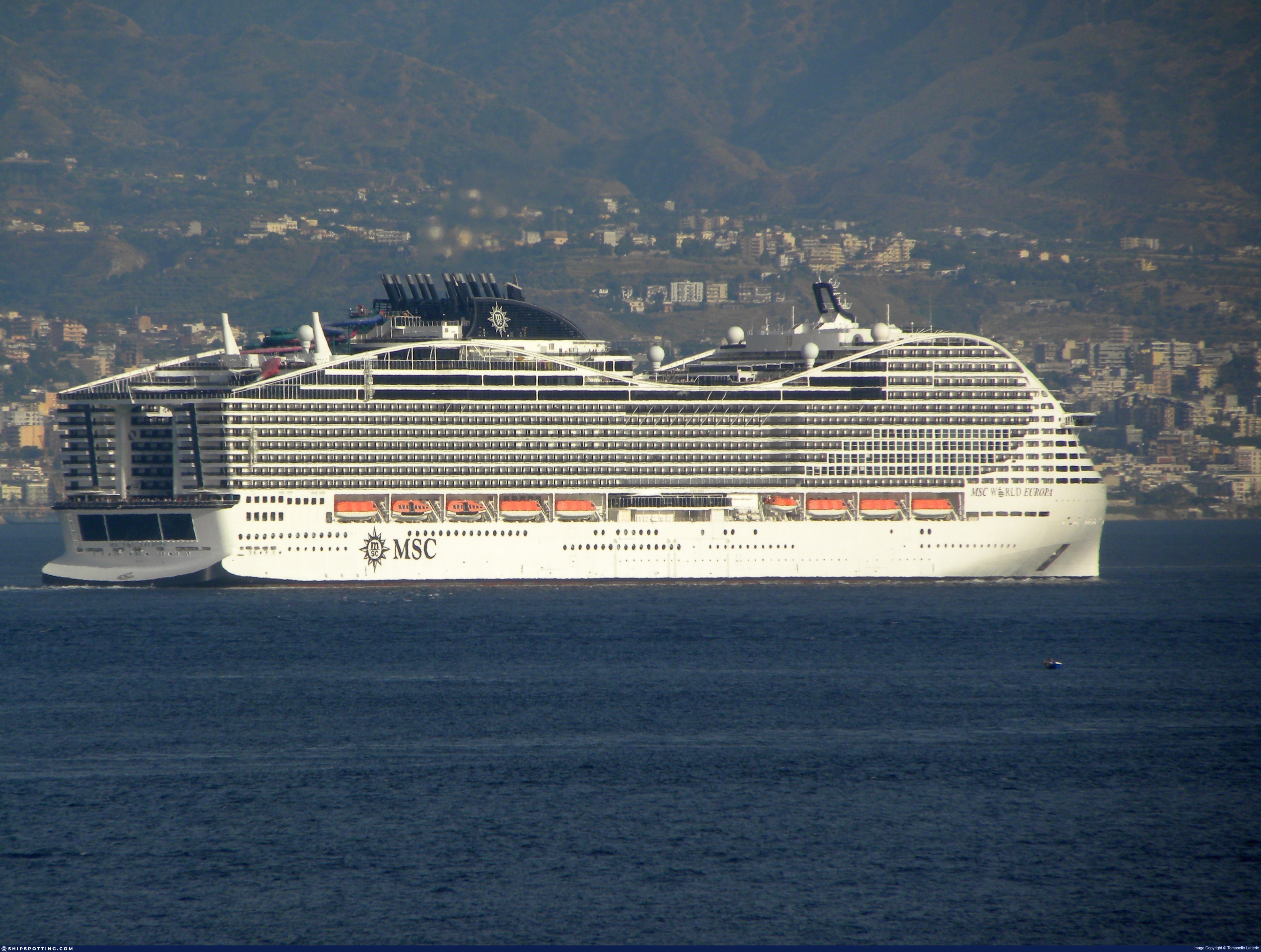 MSC World Atlantic Floats Out at French Shipyard
