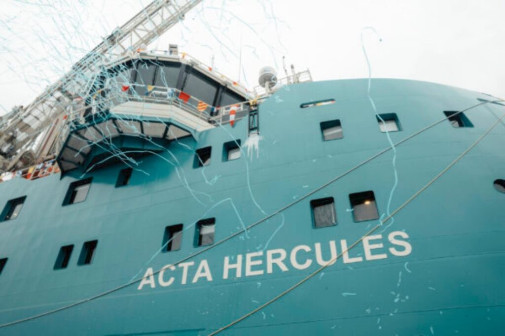 Acta Marine Christens CSOV Acta Hercules in IJmuiden