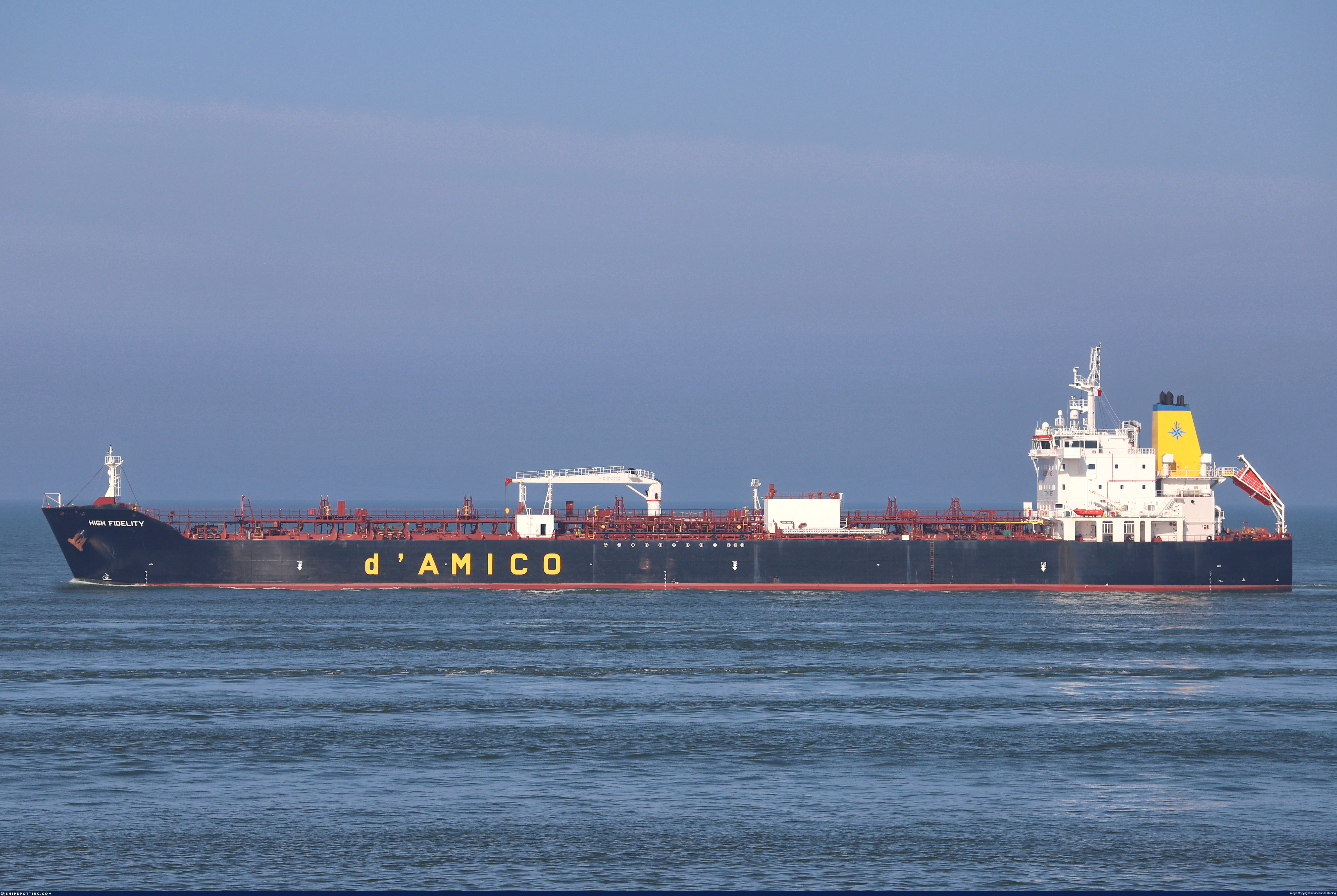 d'Amico Exercises Purchase Option on High Fidelity Tanker