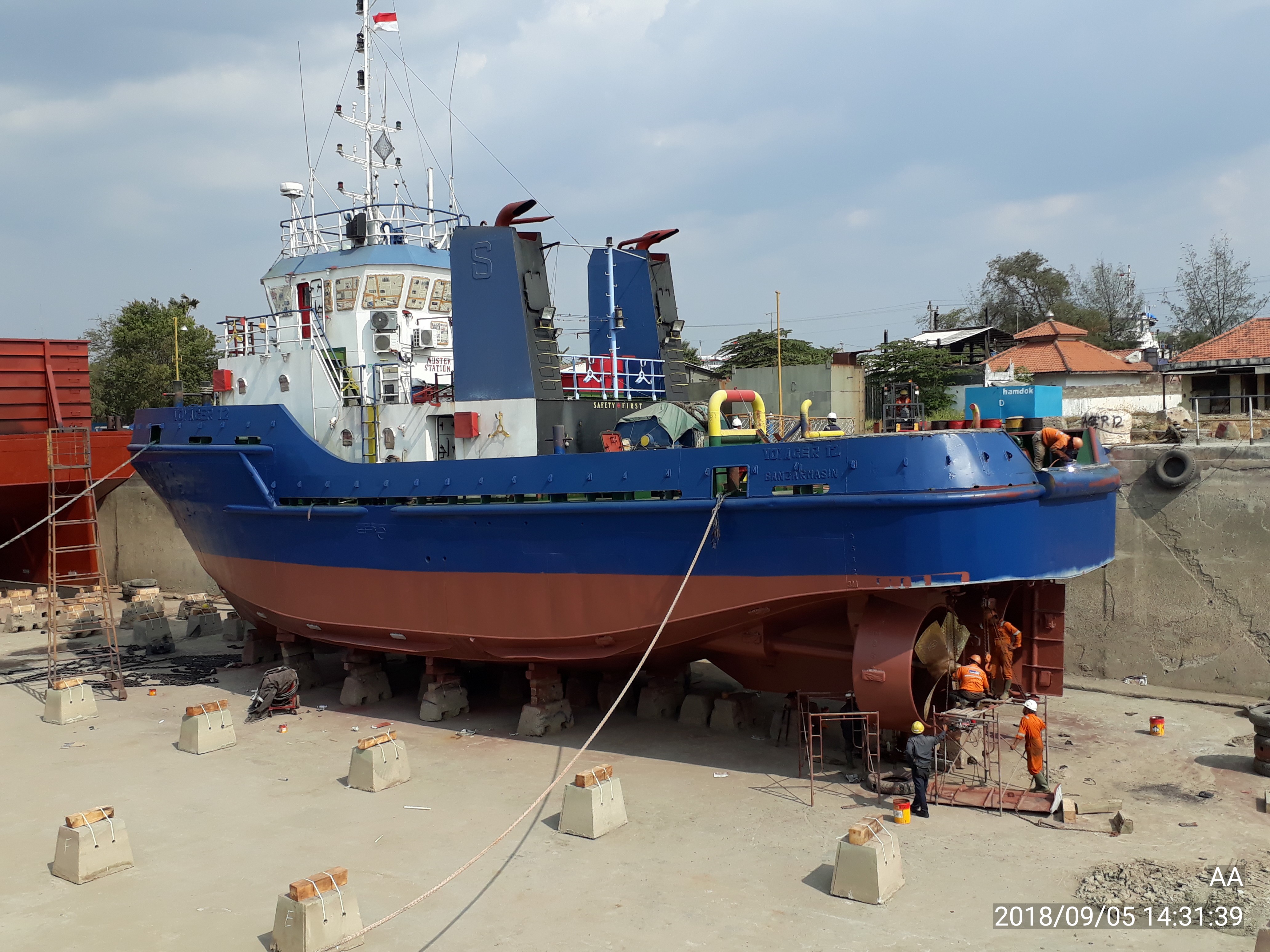 Hamdok Tegal - PT. Sarana Bahtera Shipyard | SHIPYARD / SHIP REPAIR