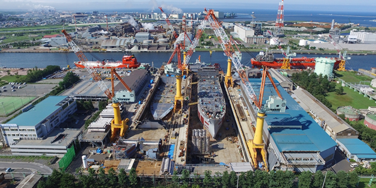KITANIHON SHIPBUILDING CO LTD - HACHINOHE FACILITIES  - SHIPYARD